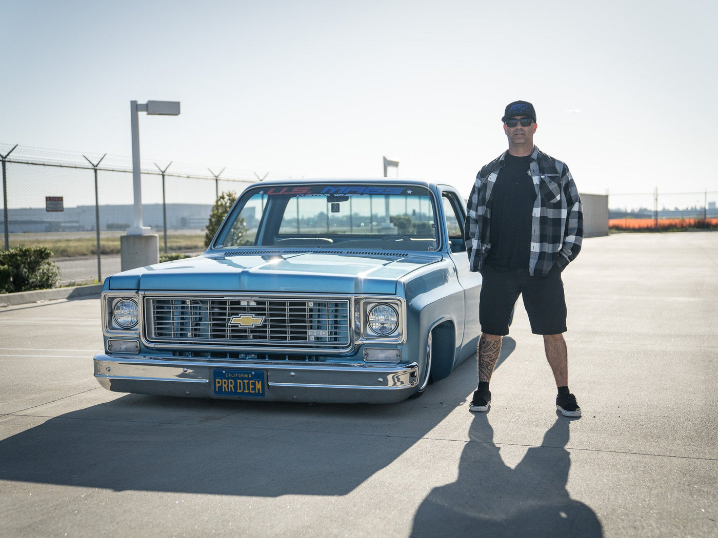 Tony Cole & his 1974 Chevrolet C10