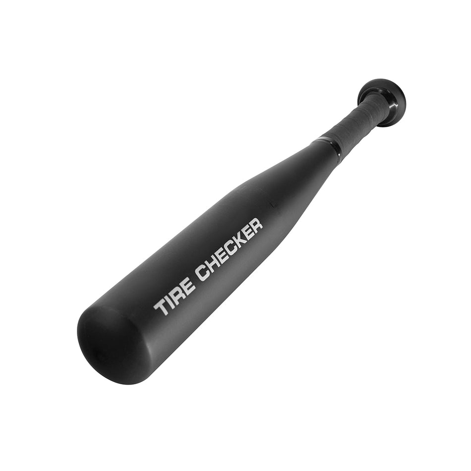17" Aluminum Tire Checker Bat Matte Black