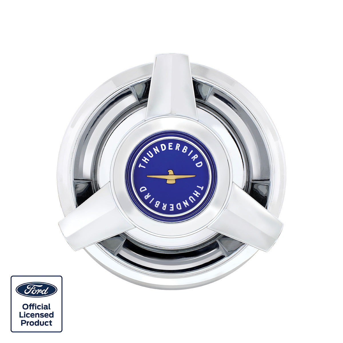 Chrome Hubcap For 1962-63 Ford Thunderbird Wire Wheels – United