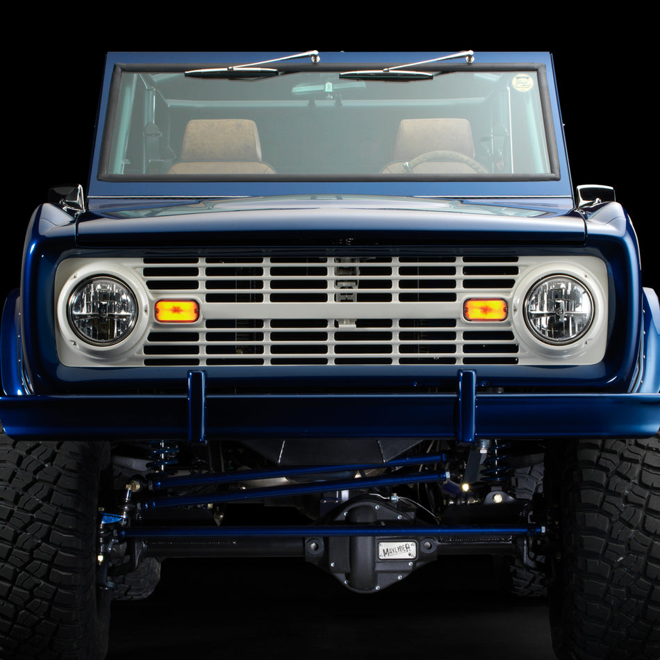 Black Grille Without Lettering For 1966-68 Ford Bronco