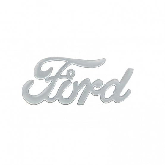 Chrome Die-Cast "Ford" Script Emblem
