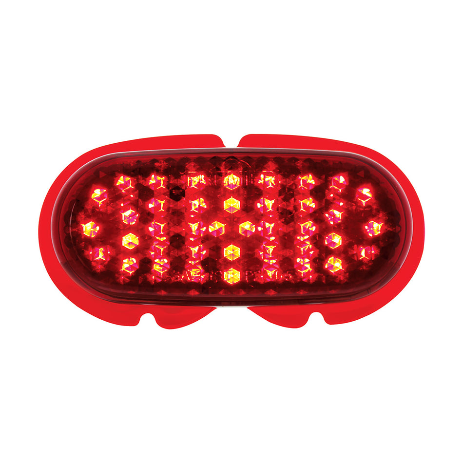 40 LED Tail Light For 1942-48 Ford Car - Red LED/Red Lens