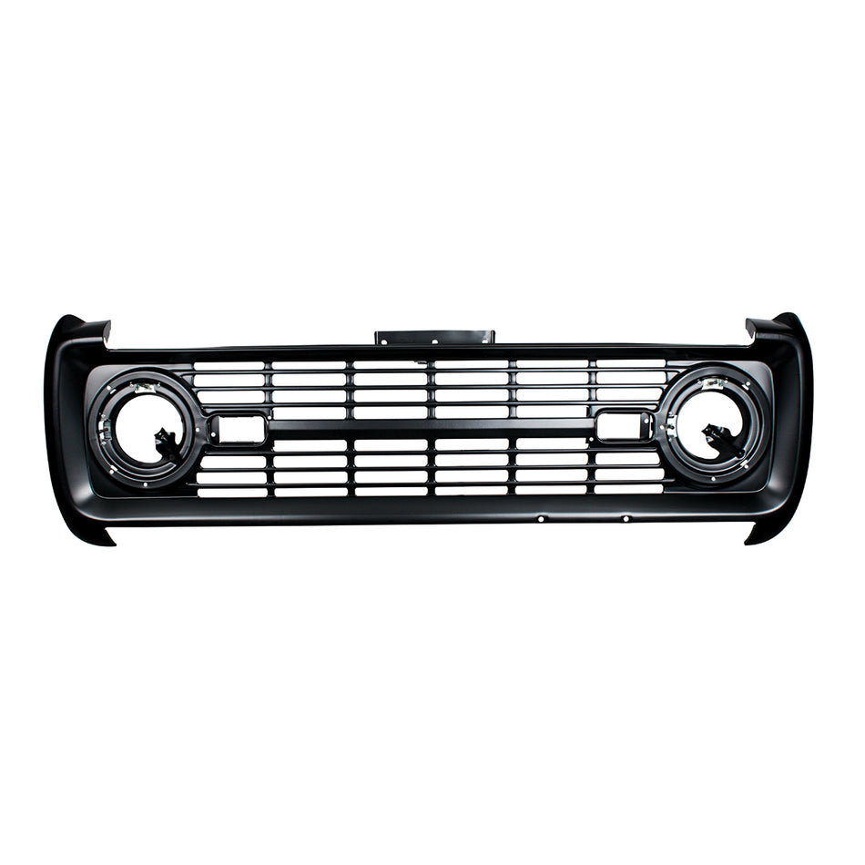 Black Grille Without Lettering For 1969-77 Ford Bronco
