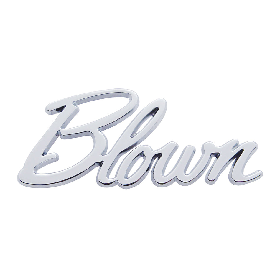 Chrome Die-Cast "Blown" Emblem