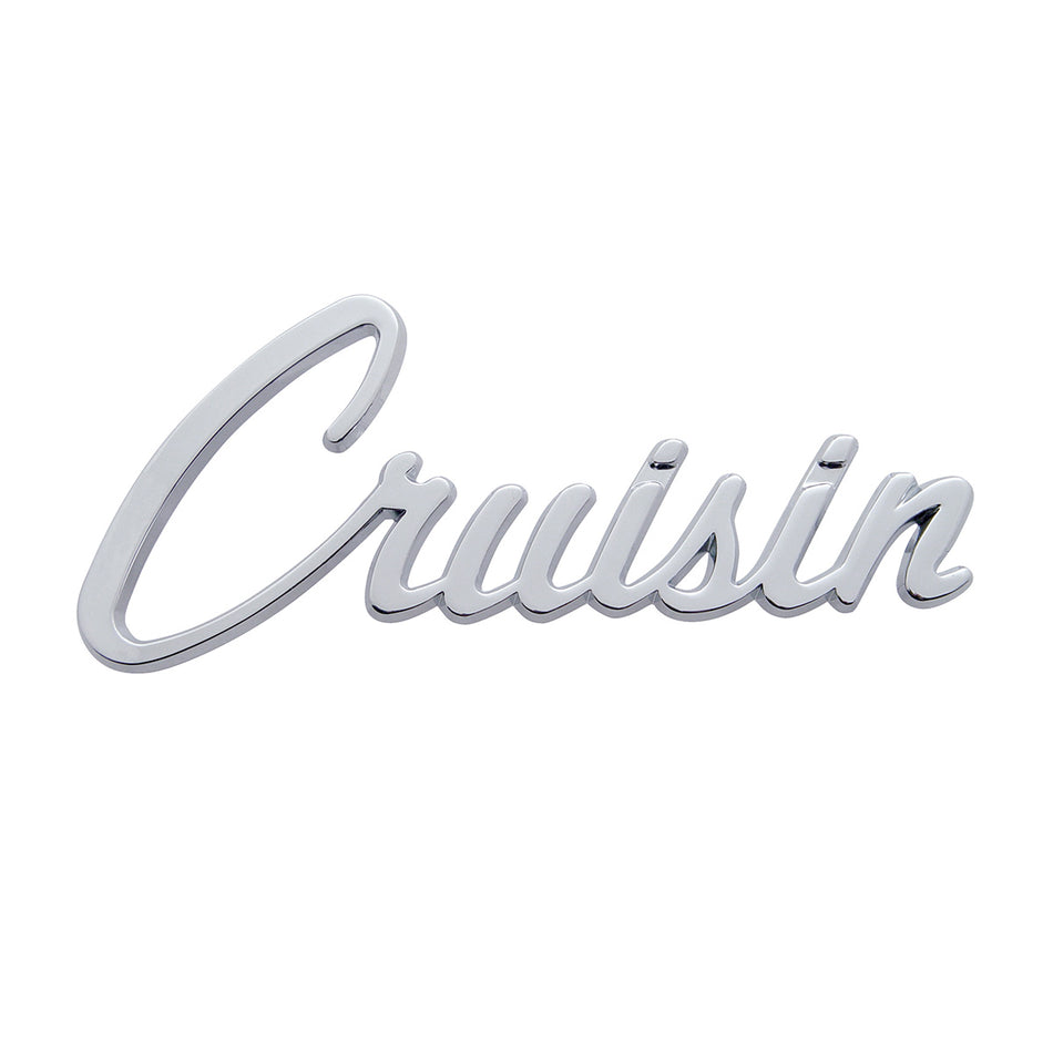 Chrome Die-Cast "Cruisin" Emblem