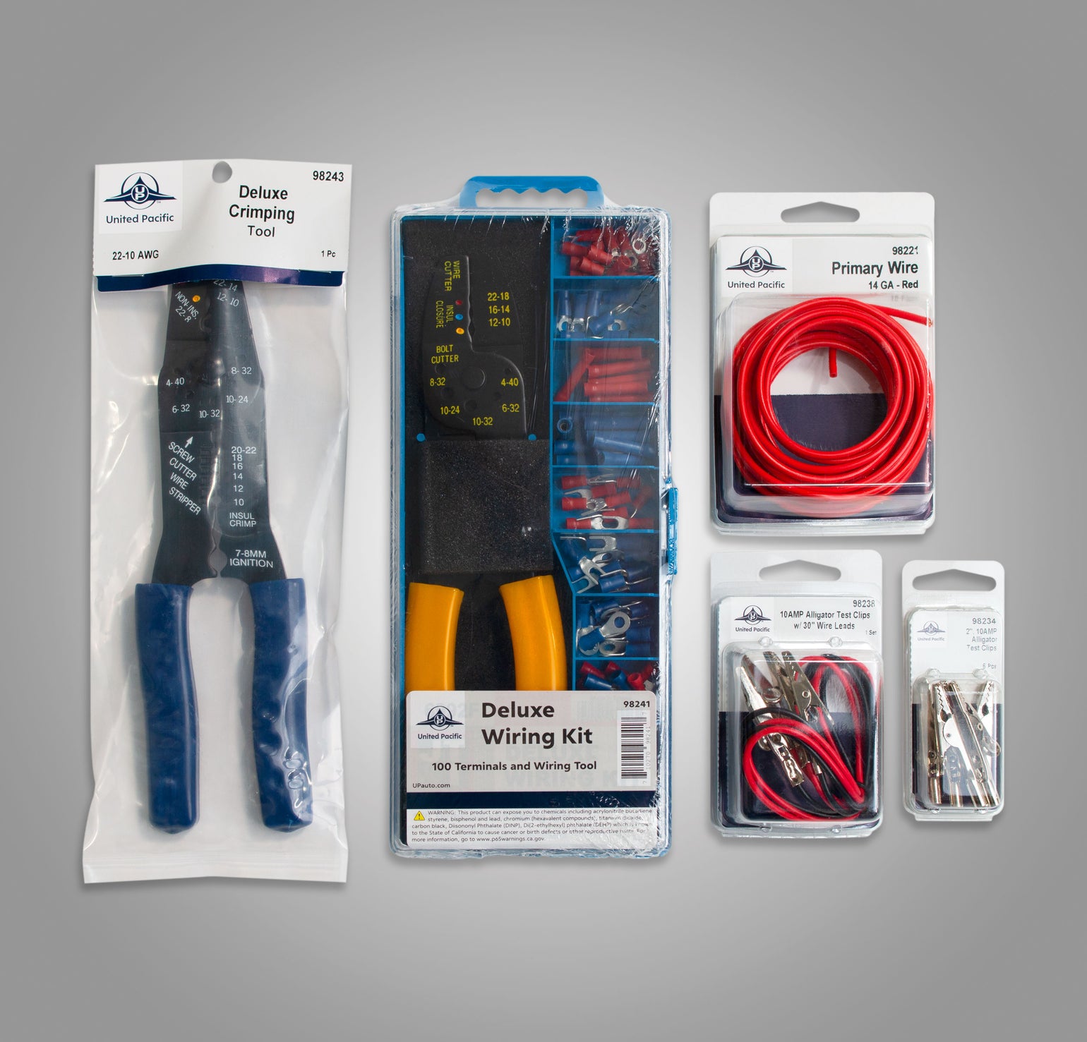 Tools for wiring plus more.