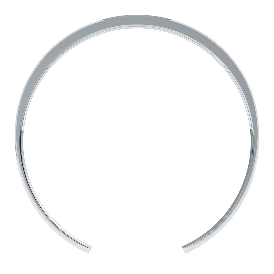 Stainless Steel 4" Round Peep Mirror Visor