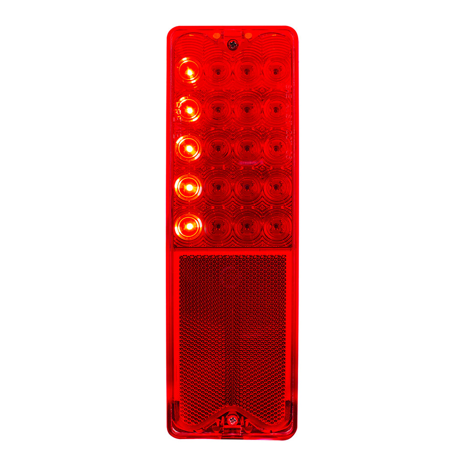 20 LED Sequential Tail Light Assembly For 1967-72 Chevy & GMC Fleetside Truck