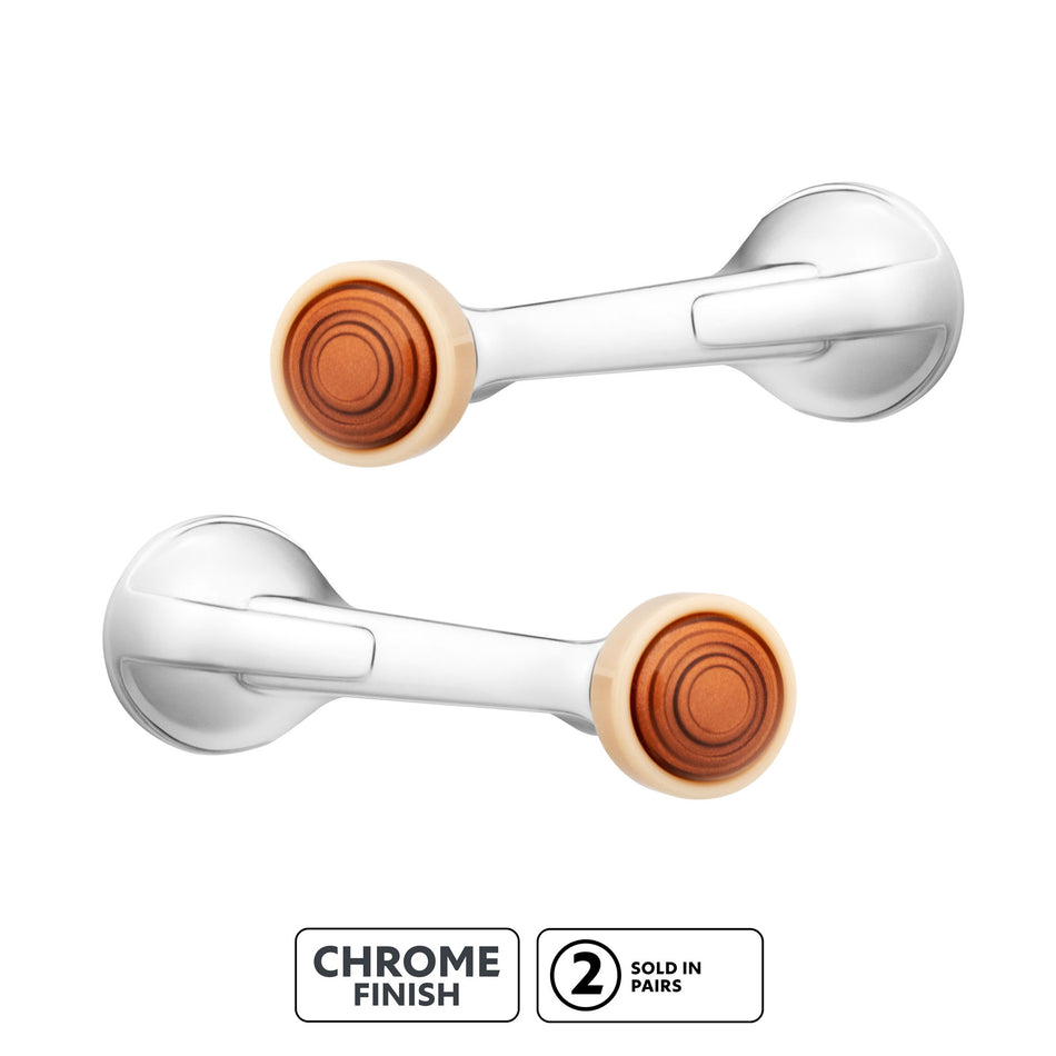 Vent Window Crank With Ivory Knob For 1942-1948 Chevrolet Passenger Car (Pair)