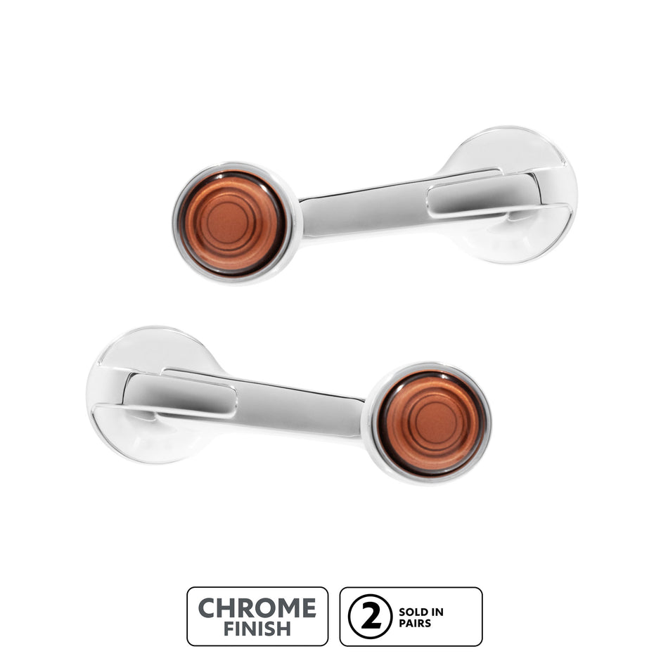 Vent Window Crank With Chrome Knob For 1942-1948 Chevrolet Passenger Car (Pair)