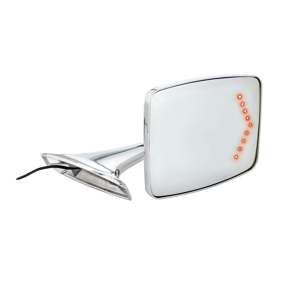 Exterior Mirror With LED Turn Signal  For 1973-87 Chevy & GMC Truck