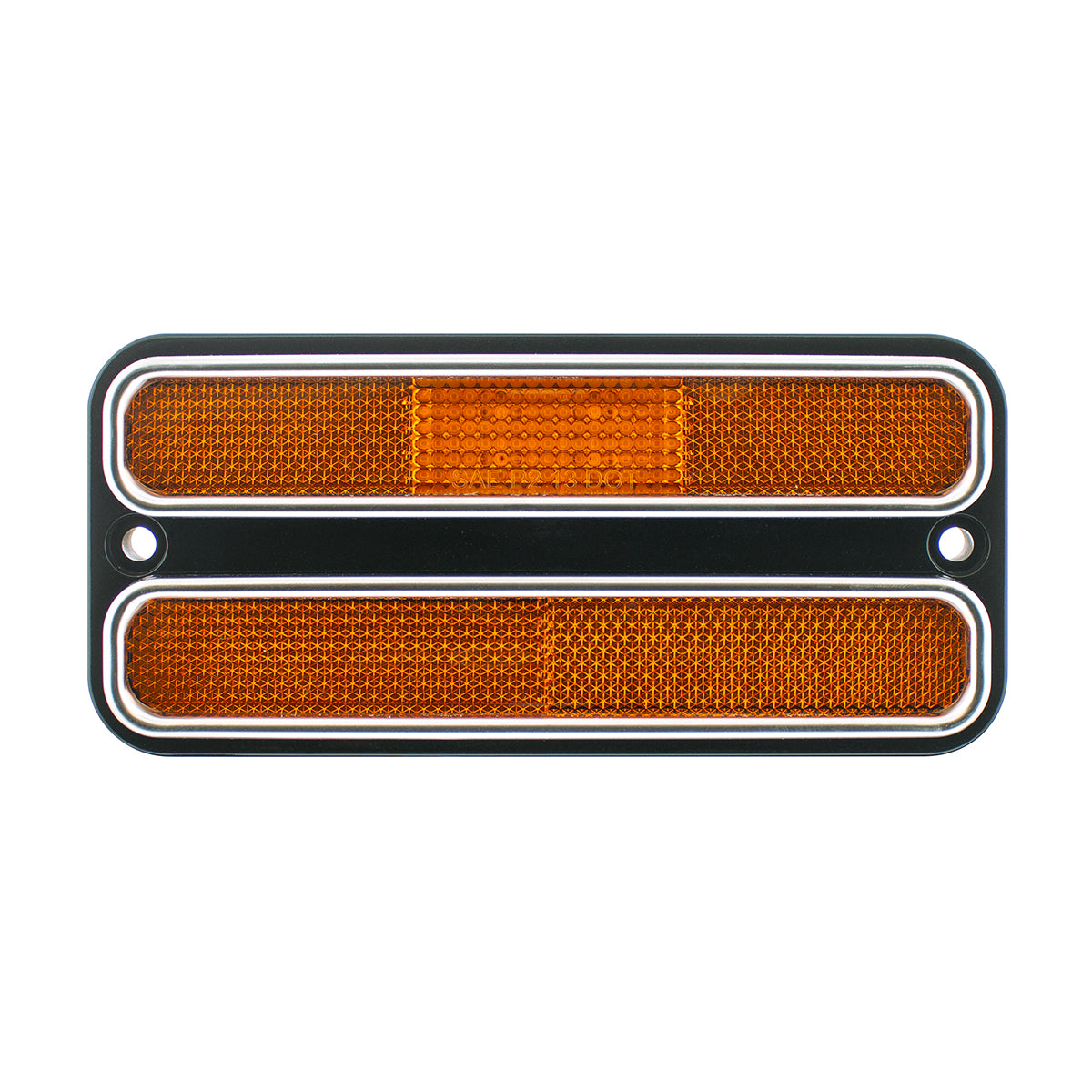 18 LED Side Marker Light With Stainless Steel Trim For 1968-72