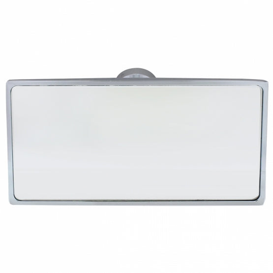 Rectangular Chrome Plated Aluminum Interior Rear View Mirror With Glue ...