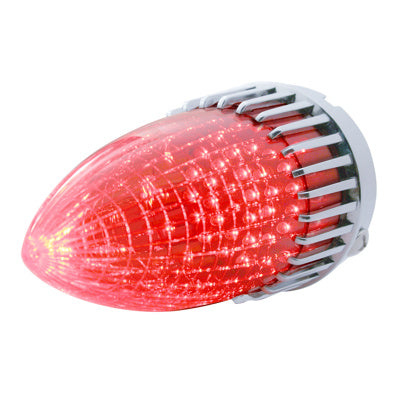 40 LED Tail Light With Chrome Mounting Bezel For 1959 Cadillac