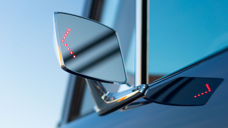 Exterior mirrors for classic trucks and cars, original look with modern technology.