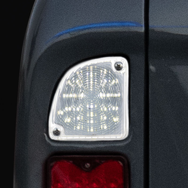 Backup and brake lights, super bright LED upgrades or halogen replacements for classic trucks & cars.