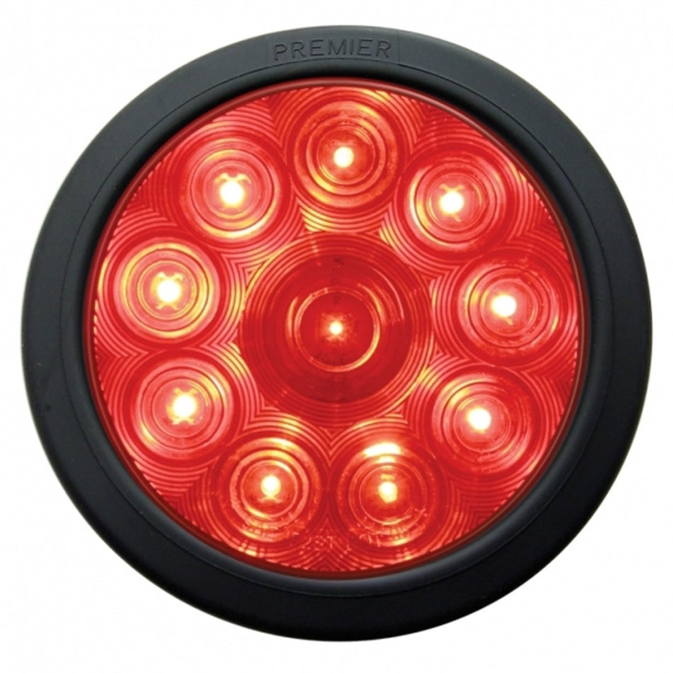 10 LED 4" Round Light (Stop, Turn & Tail)