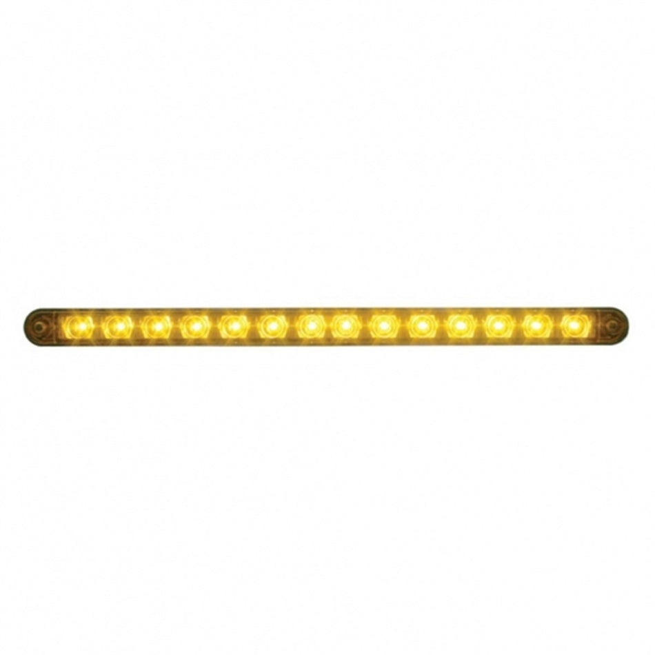 14 LED 12" Turn Signal Light Bar With Bezel