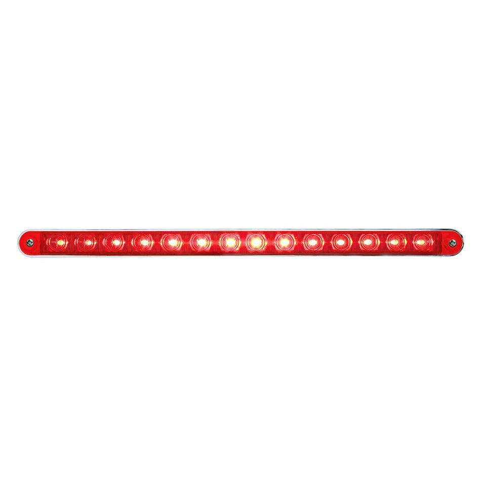 14 LED 12" Light Bar With Bezel (Stop, Turn & Tail)