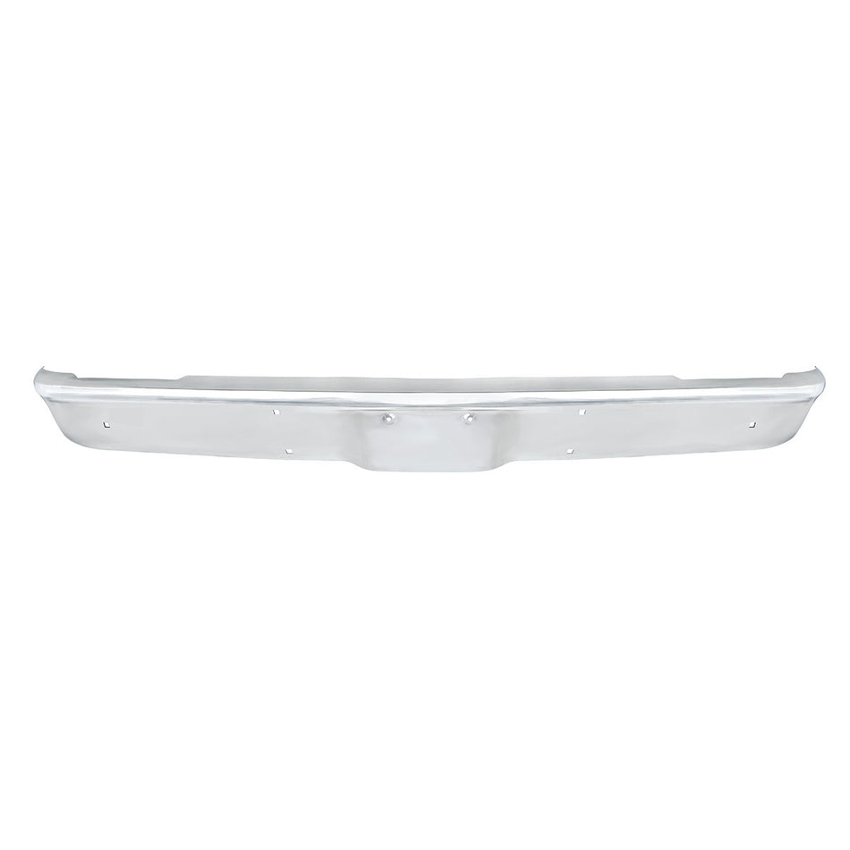 Chrome Bumper With Parking Light Recesses For 1969-72 GMC Truck, Front